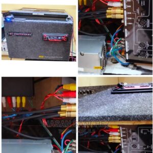 4000watts Booster Head Unit With 5 Way Crossover